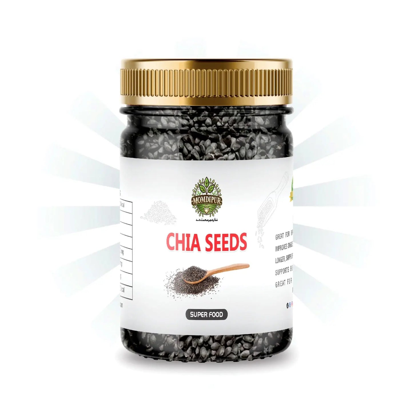 CHIA SEEDS TINY SEEDS – BIG NUTRITION – POWER-PACKED CHIA FOR BRAIN, BONES & ENERGY