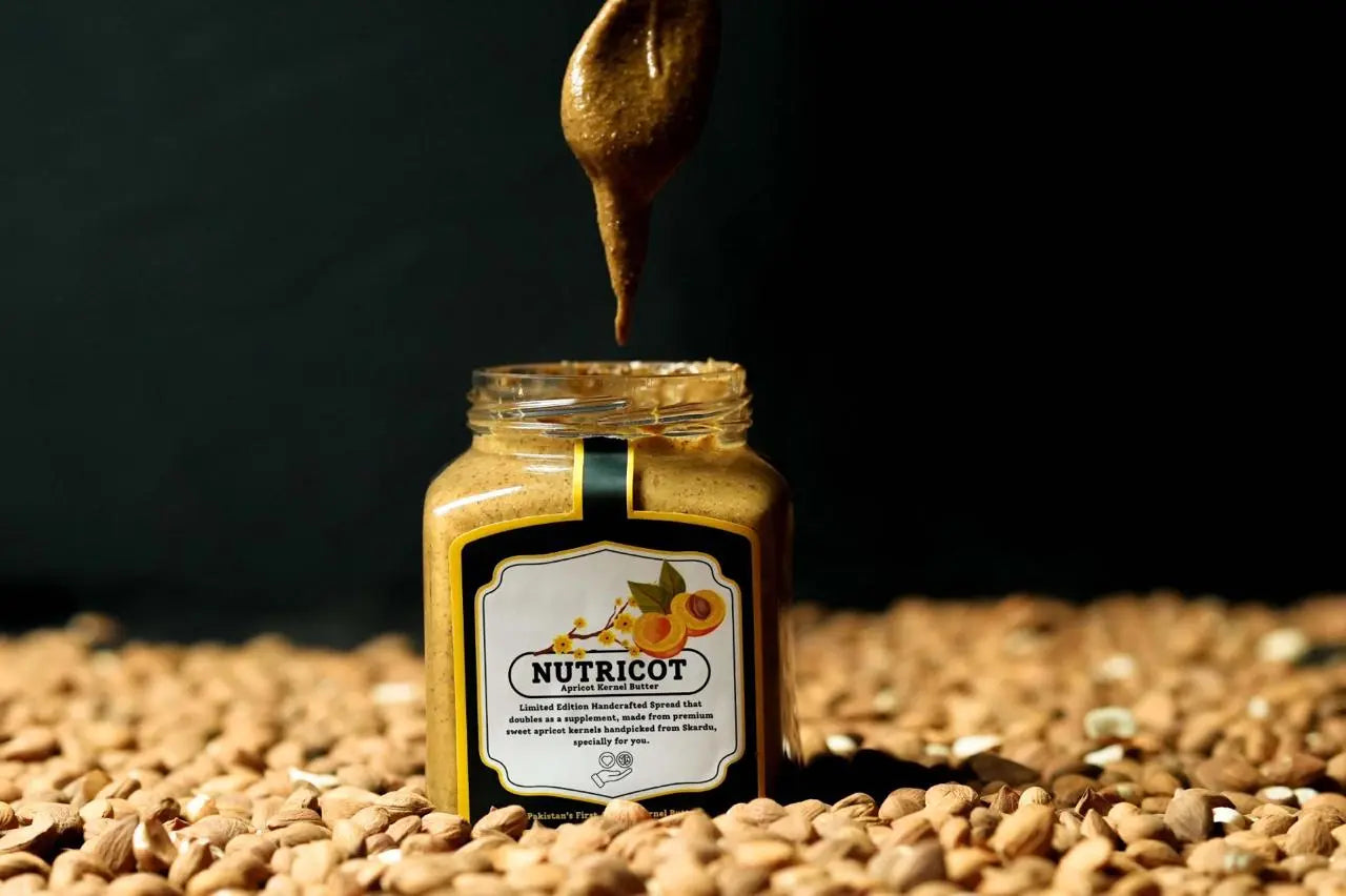 Nutricot Raw – Pure Apricot Kernel Butter (Sugar Free)
