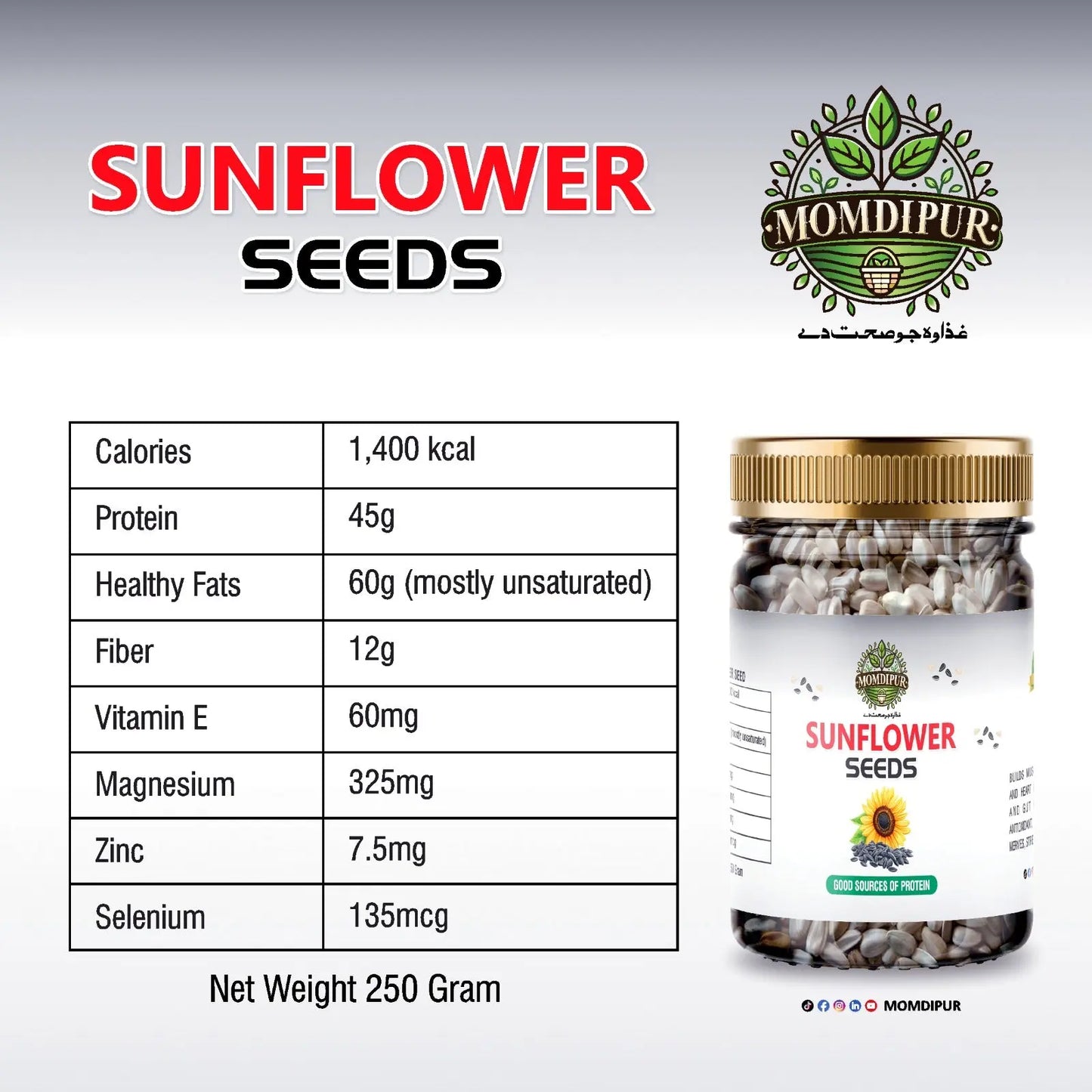 Sunflower Seeds – Nature’s Protein Punch – Sunflower Seeds for Immunity & Glow