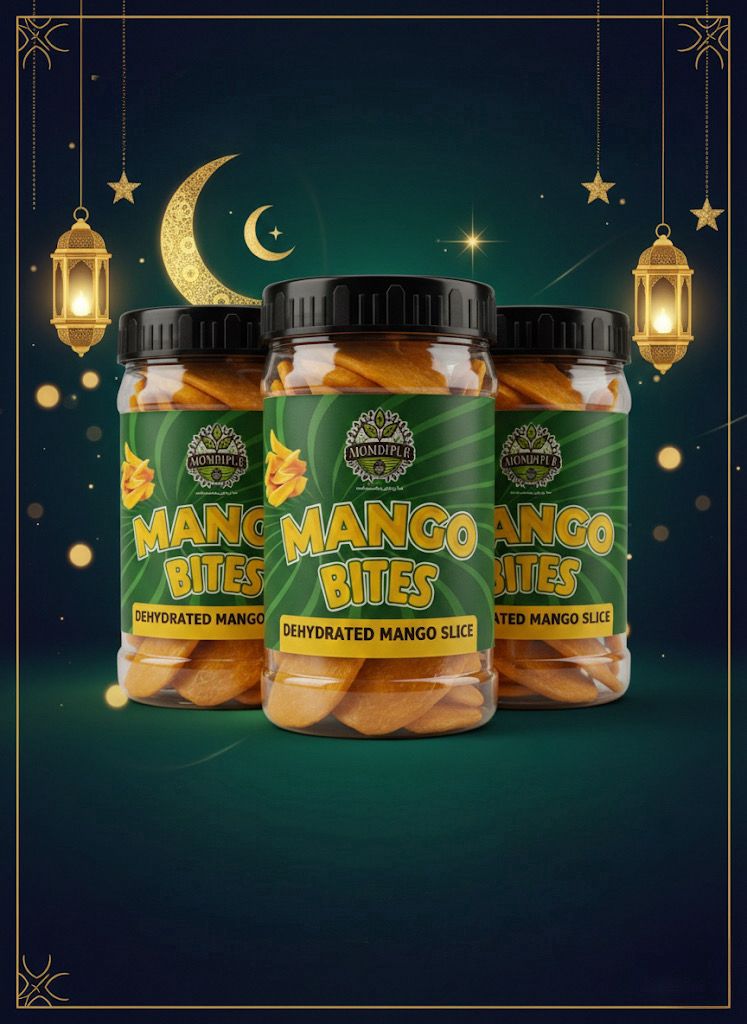 Momdipur Mango Bites – Premium Dehydrated Mango Slices