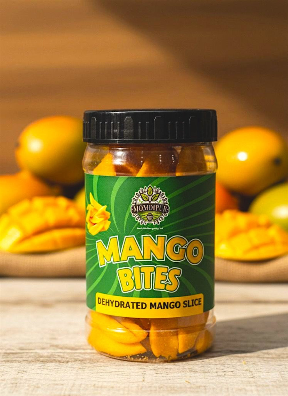 Momdipur Mango Bites – Premium Dehydrated Mango Slices 