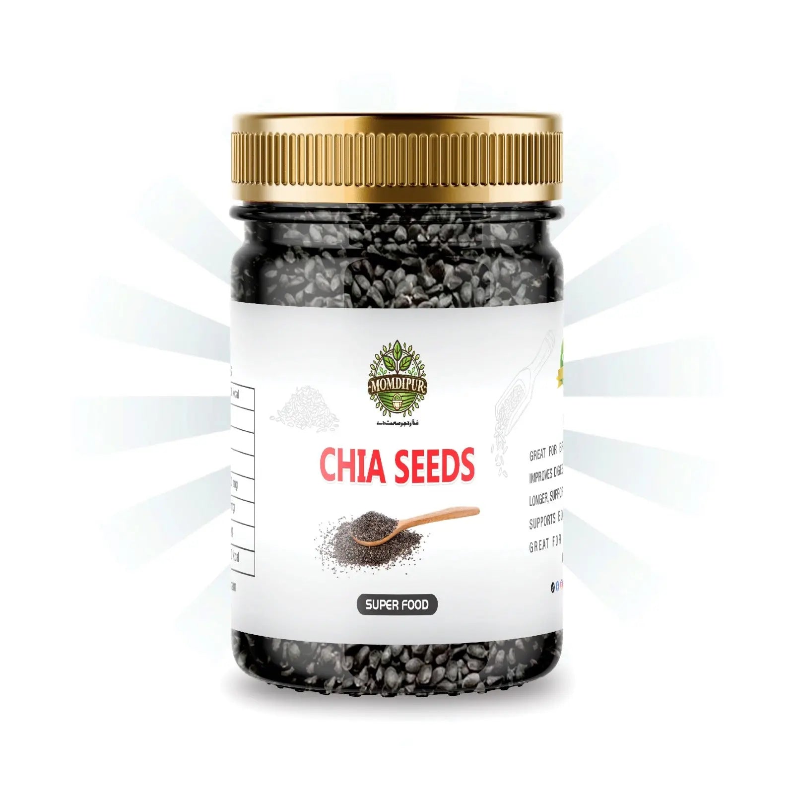 CHIA SEEDS TINY SEEDS – BIG NUTRITION – POWER-PACKED CHIA FOR BRAIN, BONES & ENERGY 