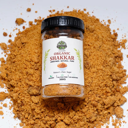 Organic Shakkar – Nutrient-Rich Jaggery Powder 