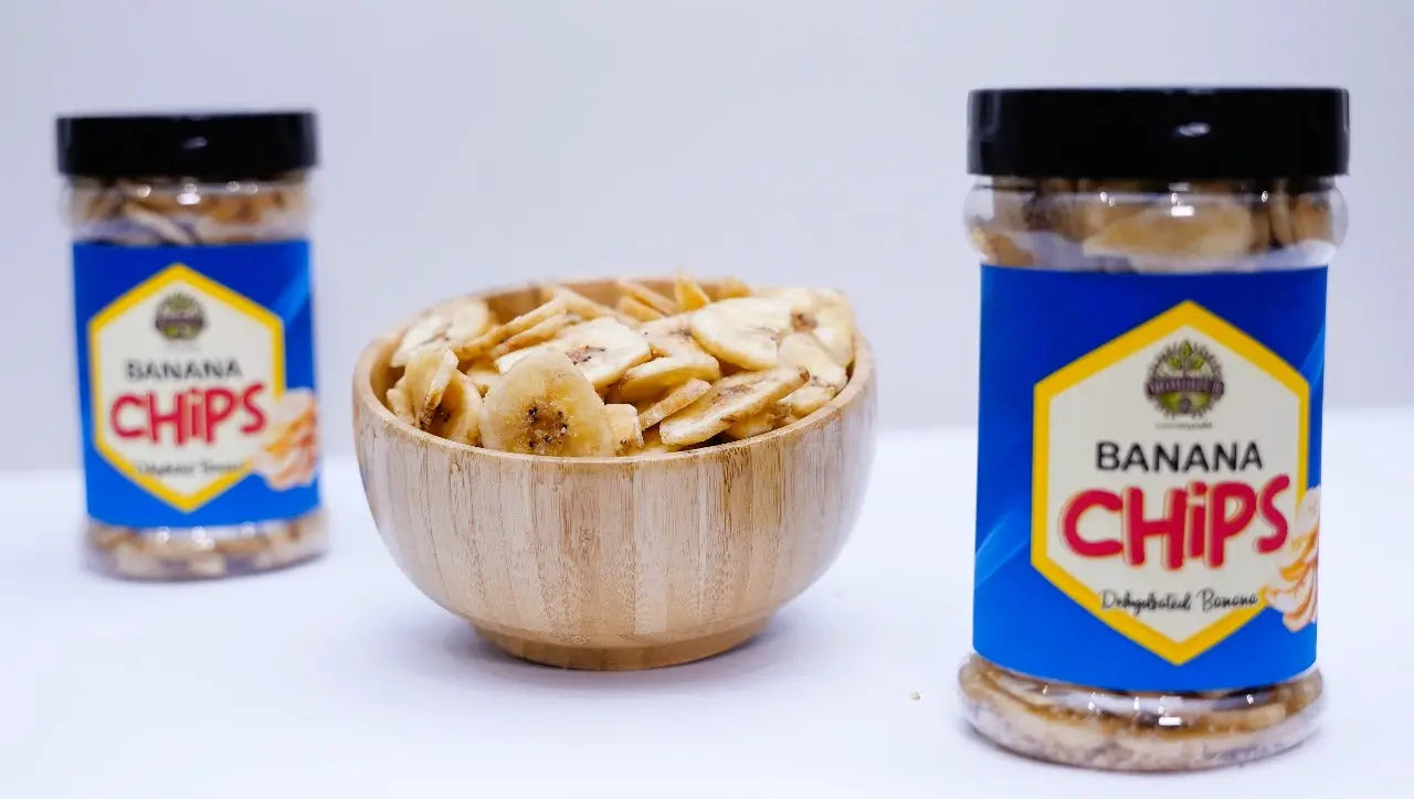 Momdipur Banana Chips – Naturally Dehydrated – Perfectly Crisp 