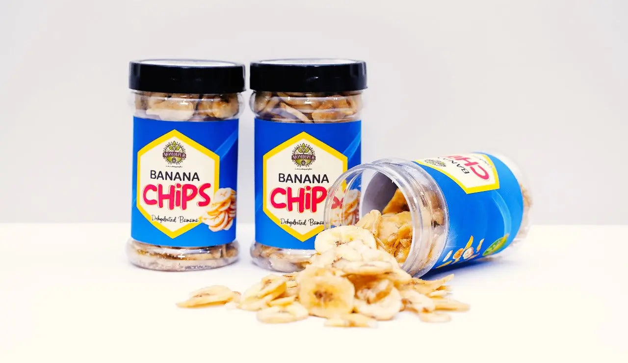Momdipur Banana Chips – Naturally Dehydrated – Perfectly Crisp 