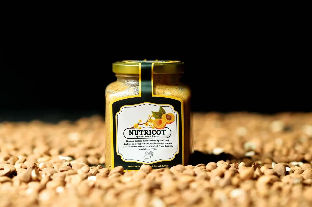Nutricot Raw – Pure Apricot Kernel Butter (Sugar Free) 