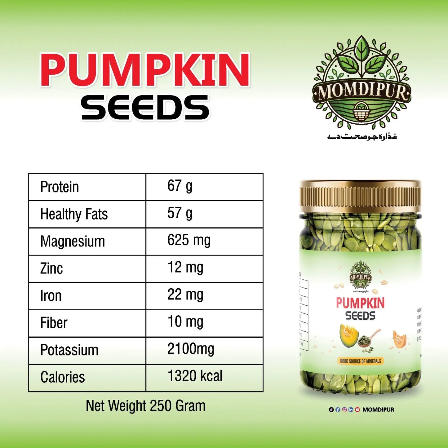 Pumpkin Seeds – Power Protein for Strength & Immunity 