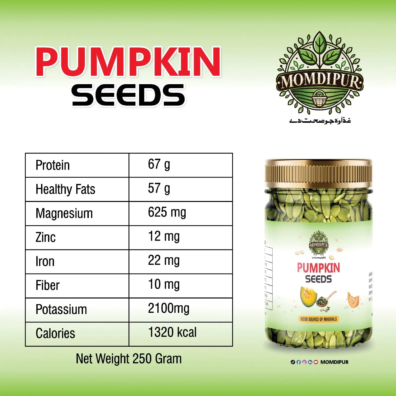 Pumpkin Seeds – Power Protein for Strength & Immunity 
