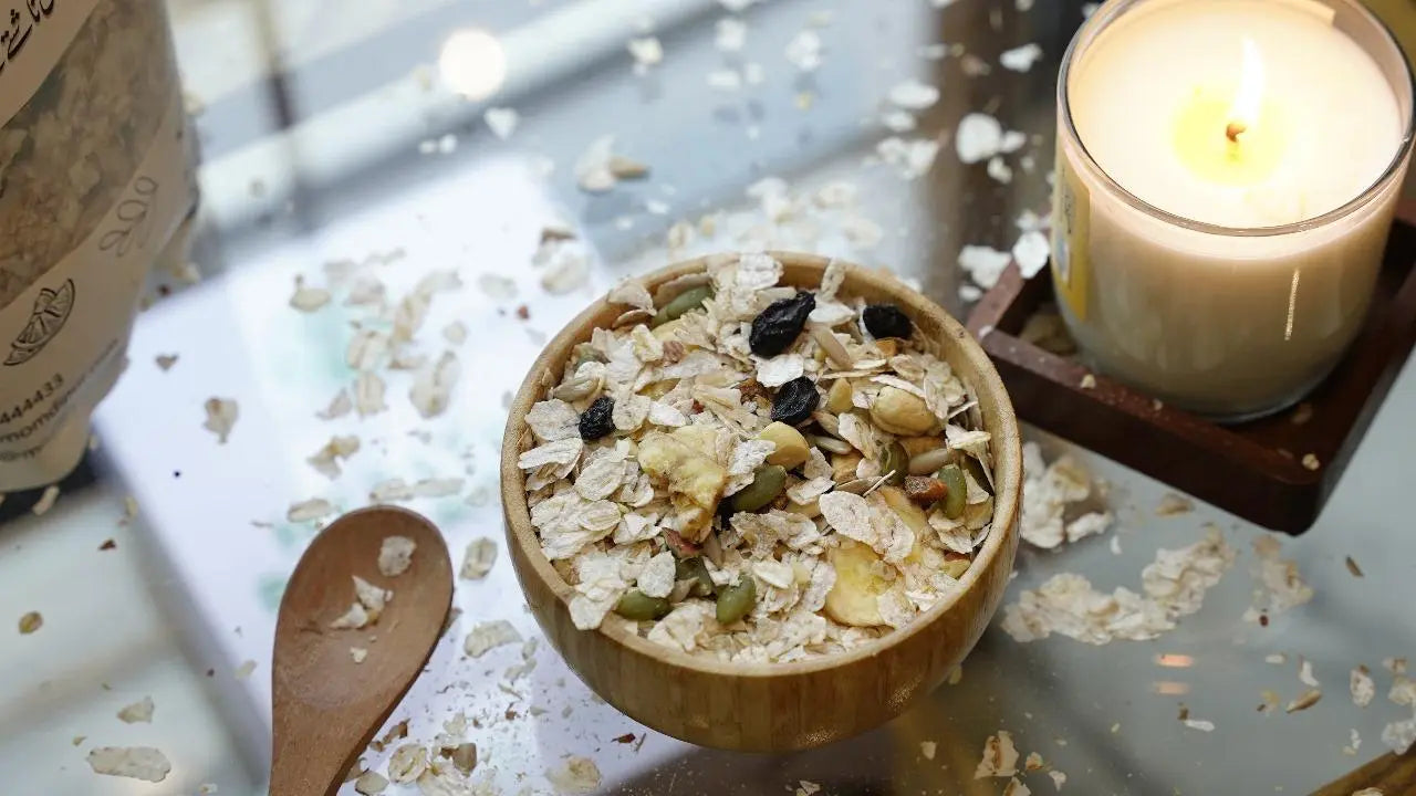 Healthy Breakfast | Oats With Nuts | Pure & Nourishing 