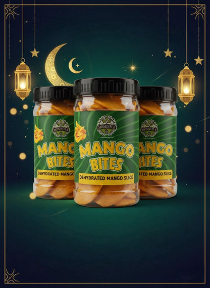 Momdipur Mango Bites – Premium Dehydrated Mango Slices 