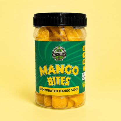 Momdipur Mango Bites – Premium Dehydrated Mango Slices 