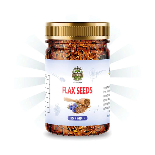 Flax Seeds – Fiber-Rich Omega Boost – Heart-Healthy Flax for Daily Vitality 